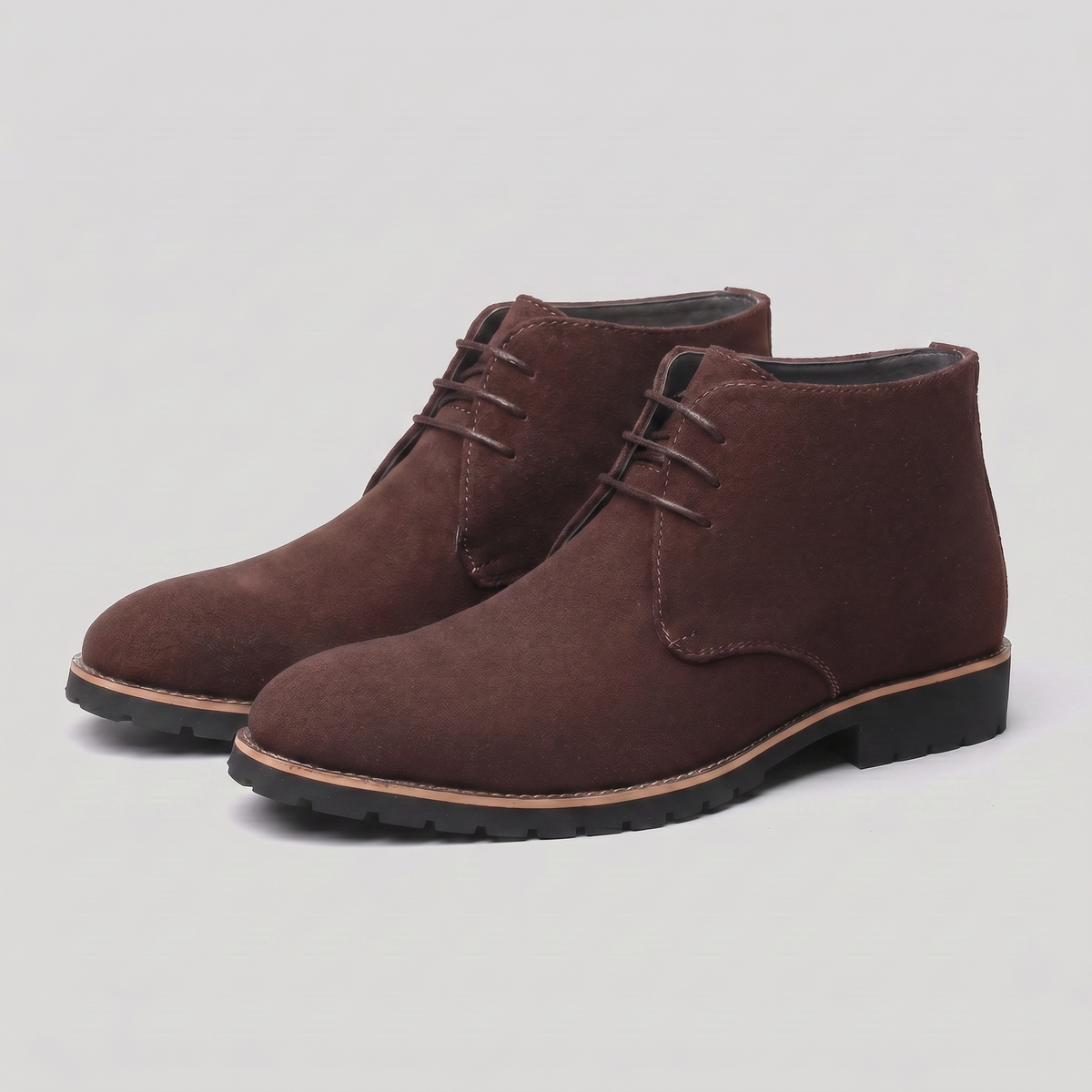 Leather Ankle Boots for Men - Stylish Casual Footwear for Everyday Wear