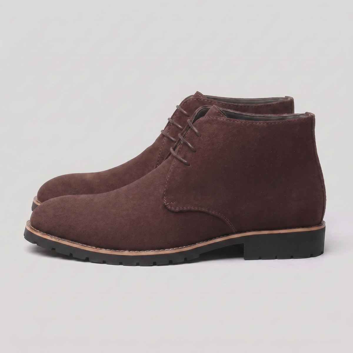 Leather Ankle Boots for Men - Stylish Casual Footwear for Everyday Wear