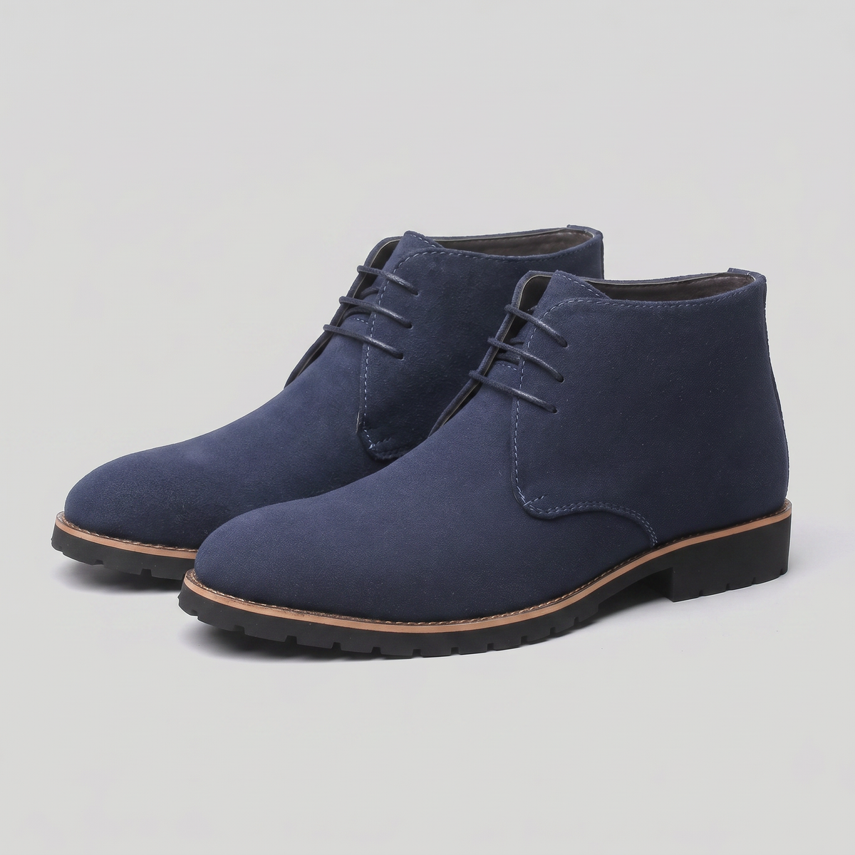 Leather Ankle Boots for Men - Stylish Casual Footwear for Everyday Wear