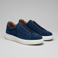 Leather Lace-Up Sneakers for Men | Casual Footwear for Everyday Wear