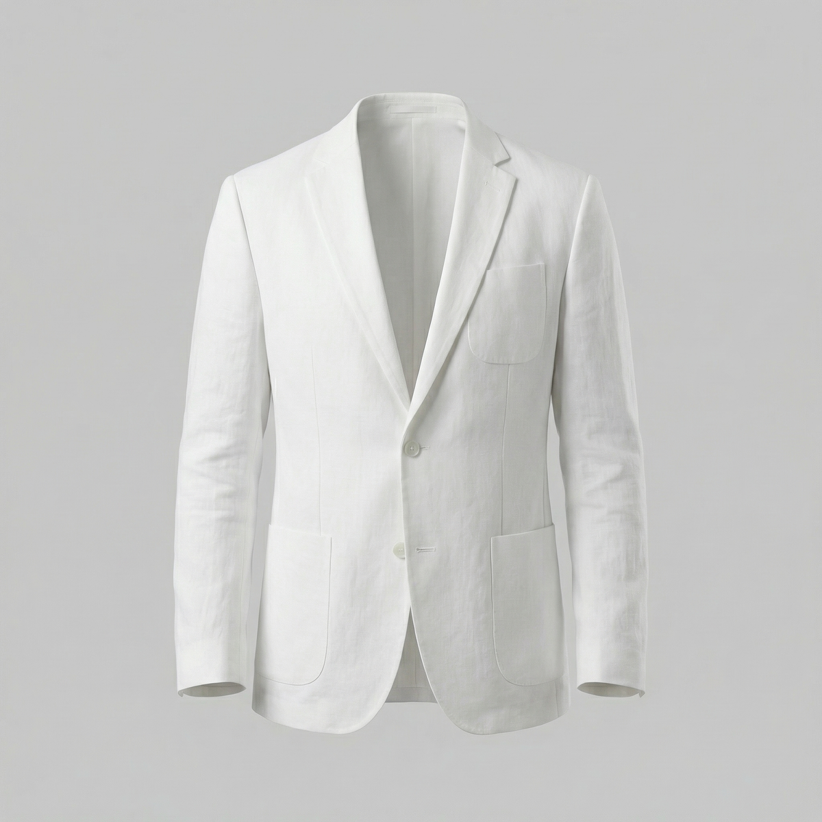 Linen Blazer Jacket for Men - Lightweight Casual Suiting for Summer Events