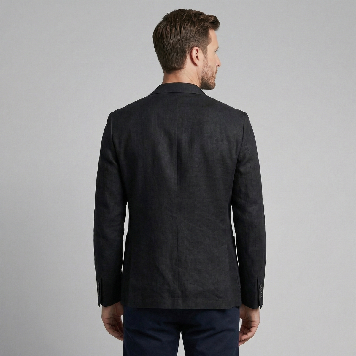 Linen Blazer Jacket for Men - Lightweight Casual Suiting for Summer Events