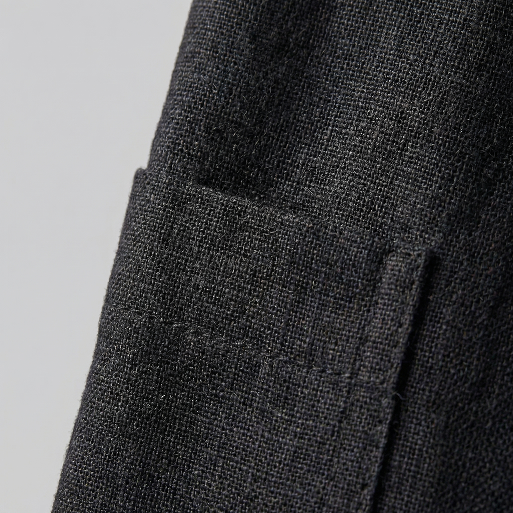 Linen Blazer Jacket for Men - Lightweight Casual Suiting for Summer Events