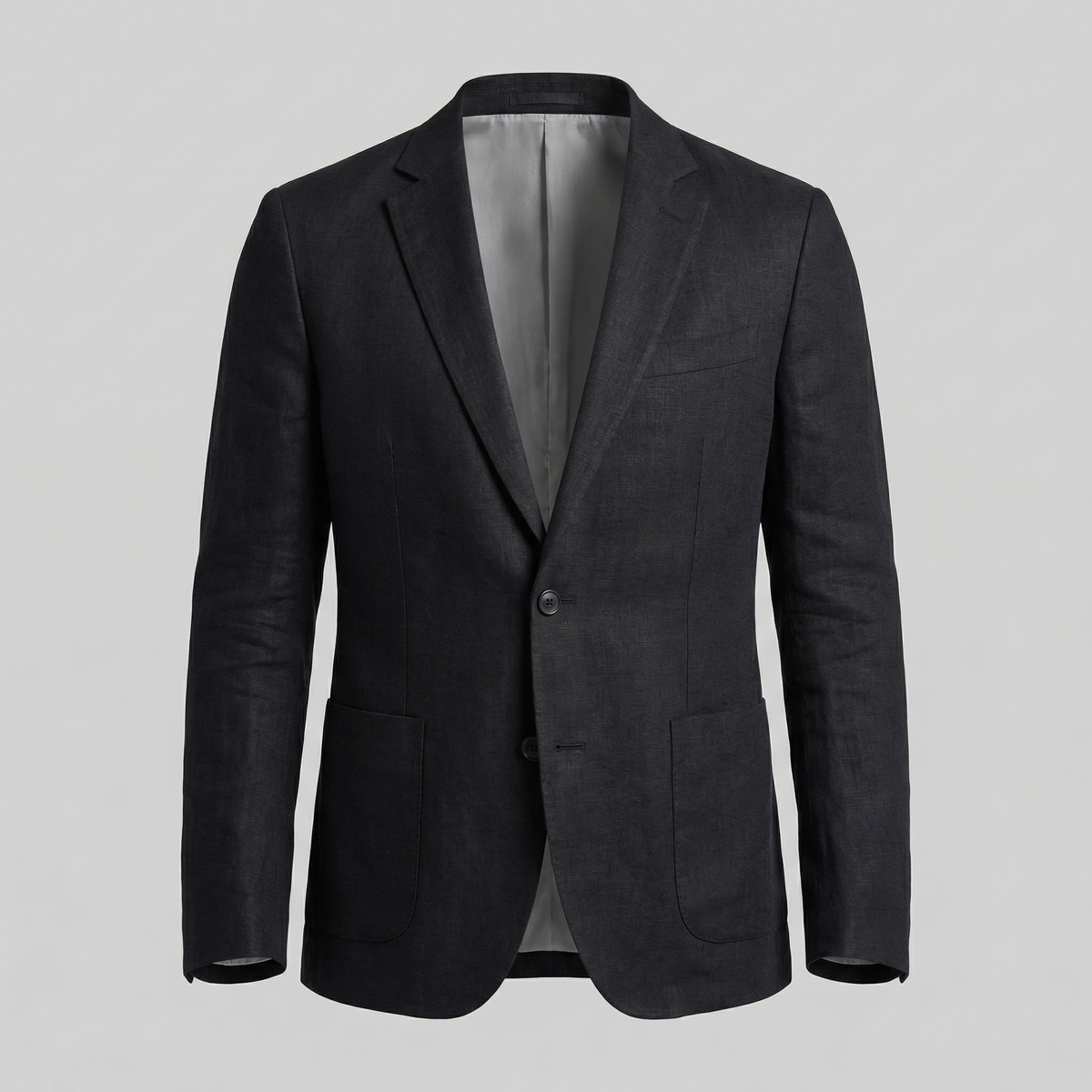 Linen Blazer Jacket for Men - Lightweight Casual Suiting for Summer Events