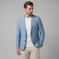 Linen Blazer Jacket for Men - Lightweight Casual Suiting for Summer Events