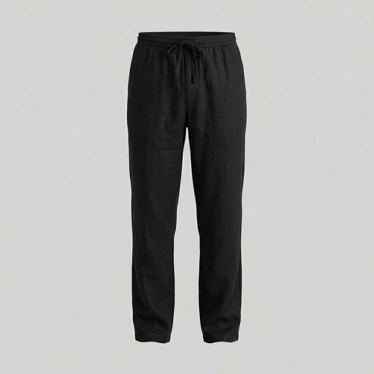 Linen Slim Fit Trousers for Men - Lightweight Casual Wear Pants