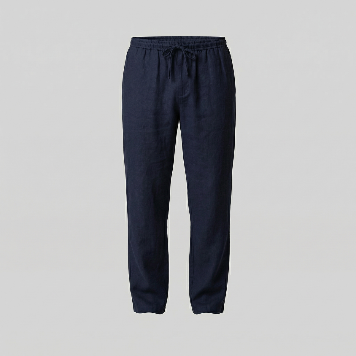 Linen Slim Fit Trousers for Men - Lightweight Casual Wear Pants