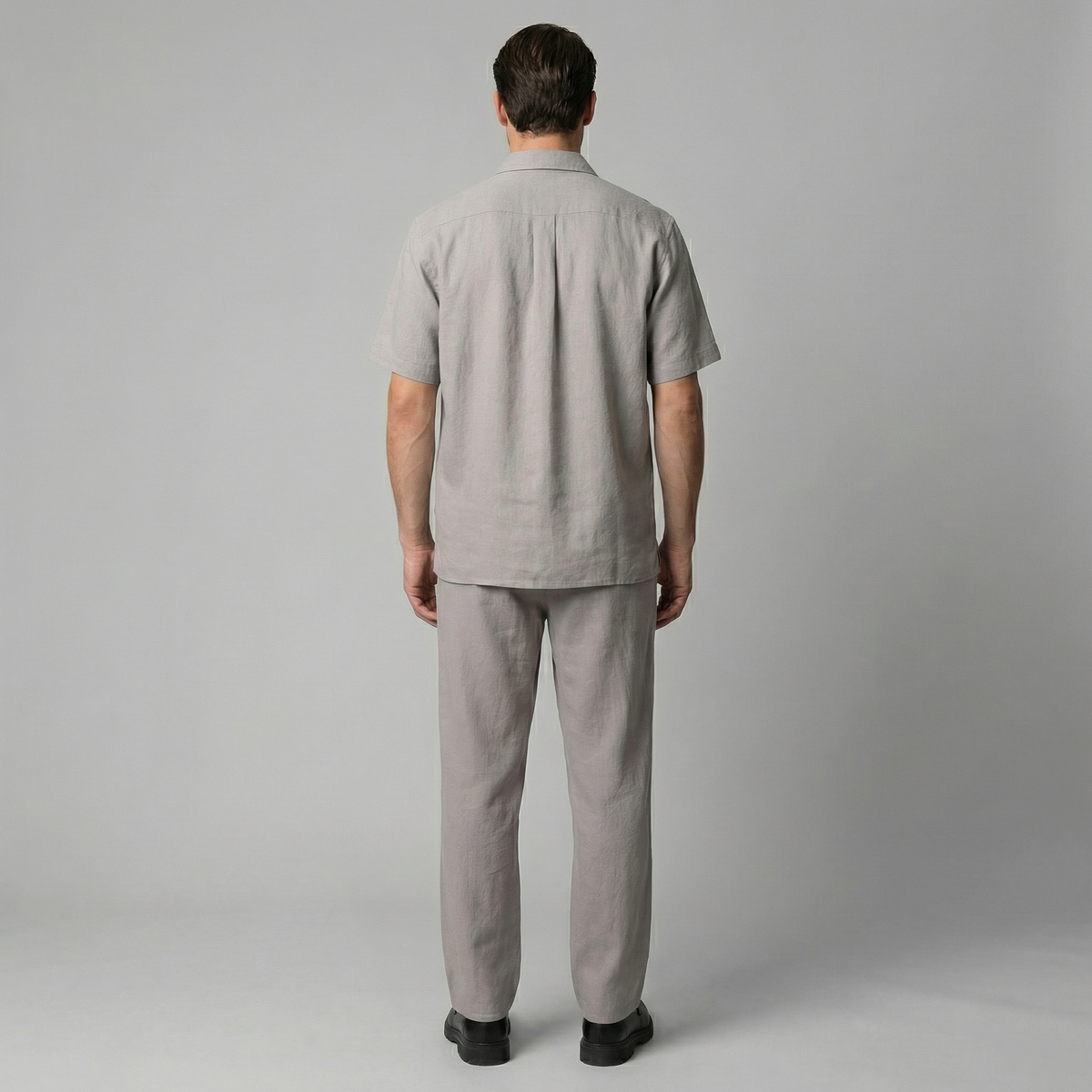 Linen Slim Fit Trousers for Men - Lightweight Casual Wear Pants