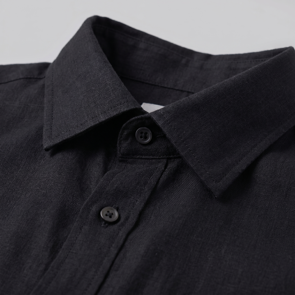Linen Summer Shirt for Men - Lightweight Casual Short Sleeve Top