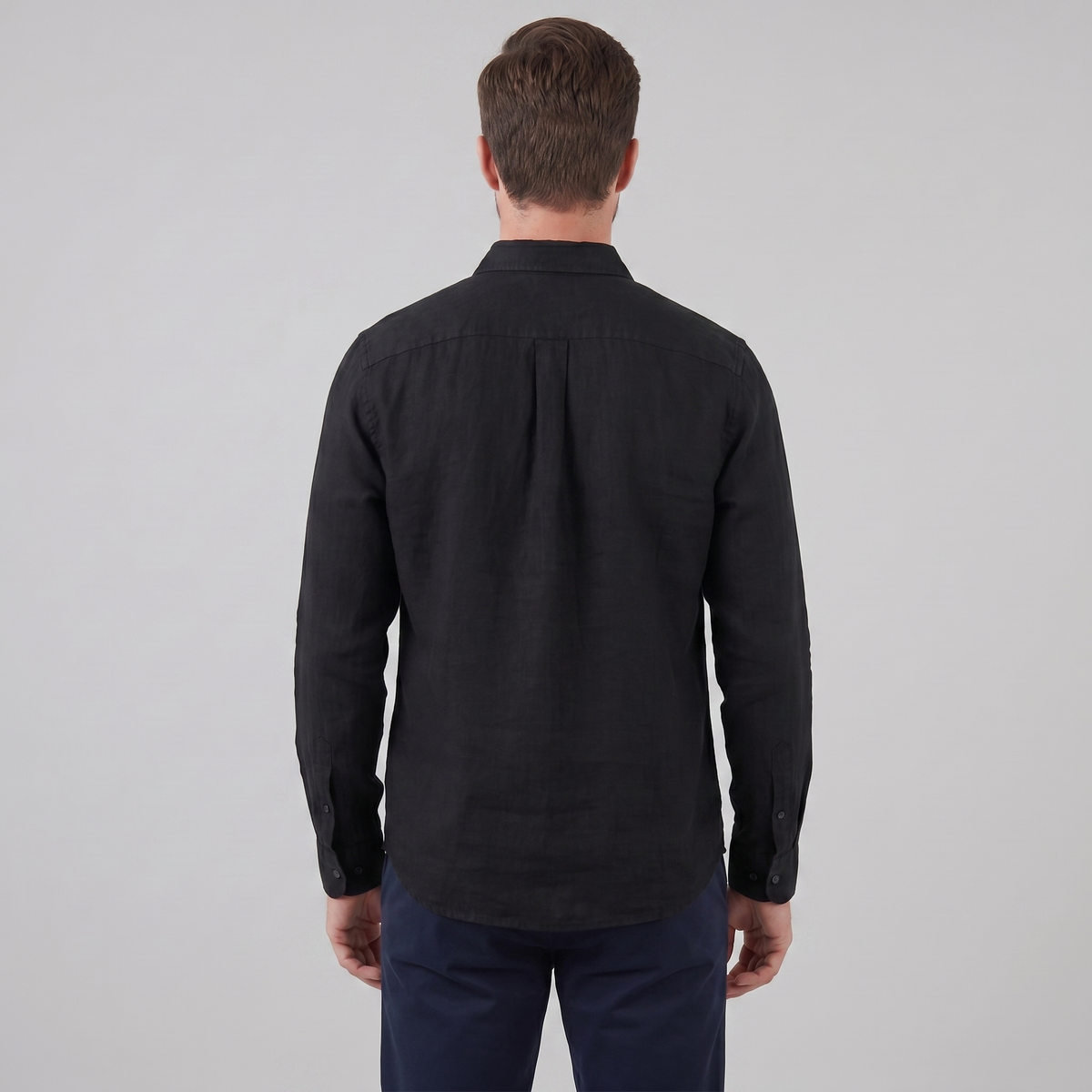 Linen Summer Shirt for Men - Lightweight Casual Short Sleeve Top