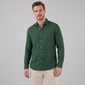 Linen Summer Shirt for Men - Lightweight Casual Short Sleeve Top