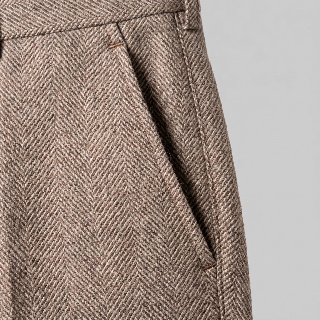Men's Ankle-Length Trousers - Tailored Fit - Comfortable Casual Wear