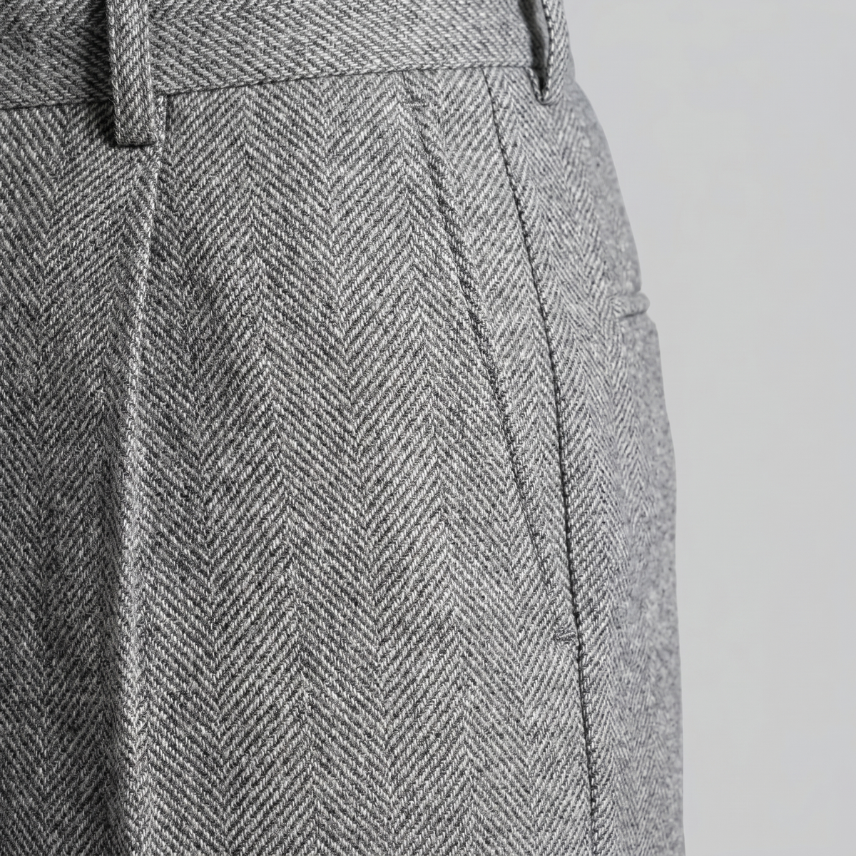 Men's Ankle-Length Trousers - Tailored Fit - Comfortable Casual Wear