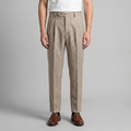 Men's Ankle-Length Trousers - Tailored Fit - Comfortable Casual Wear