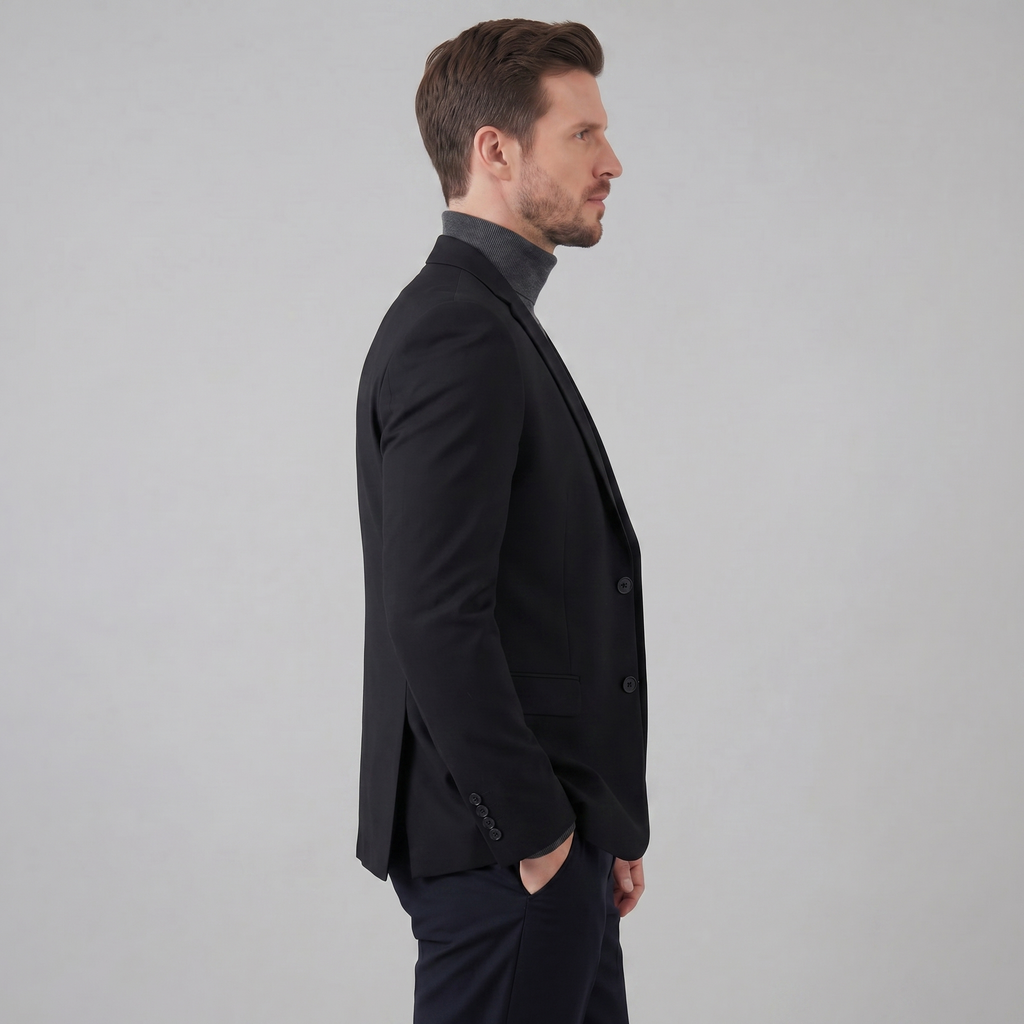 Men's Blazer Jacket - Elegant Design, Tailored Fit for Business & Formal Wear