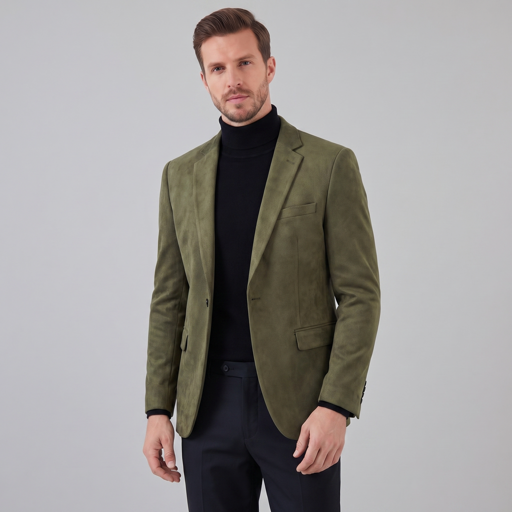 Men's Blazer Jacket - Stylish Tailored Design for Formal and Casual Wear