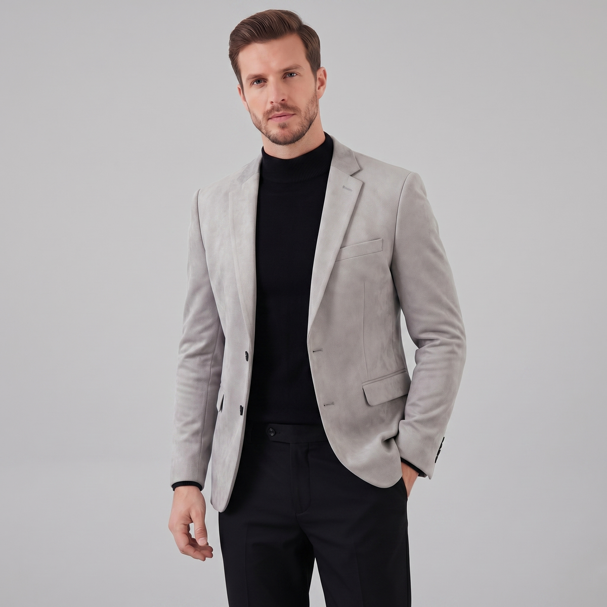 Men's Blazer Jacket - Stylish Tailored Design for Formal and Casual Wear