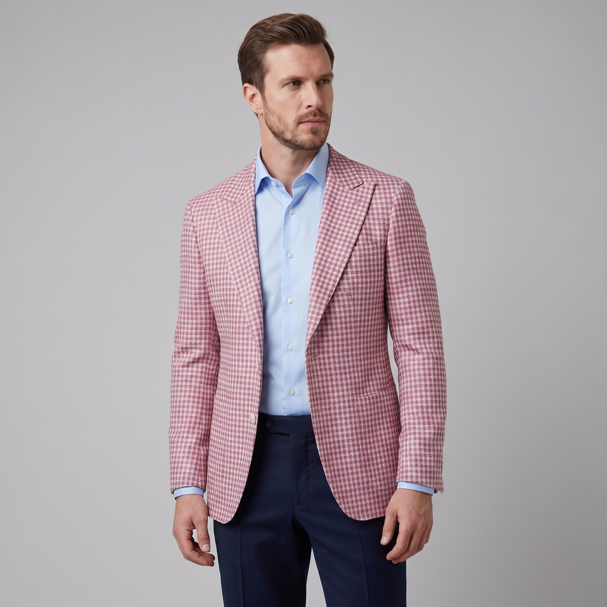 Men's Casual Blazer Jacket - Lightweight Fabric, Stylish Design for Everyday Wear