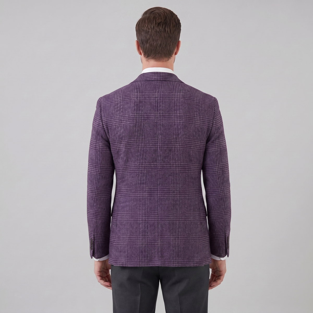 Men's Casual Check Blazer Jacket - Lightweight Sport Coat for Everyday Wear