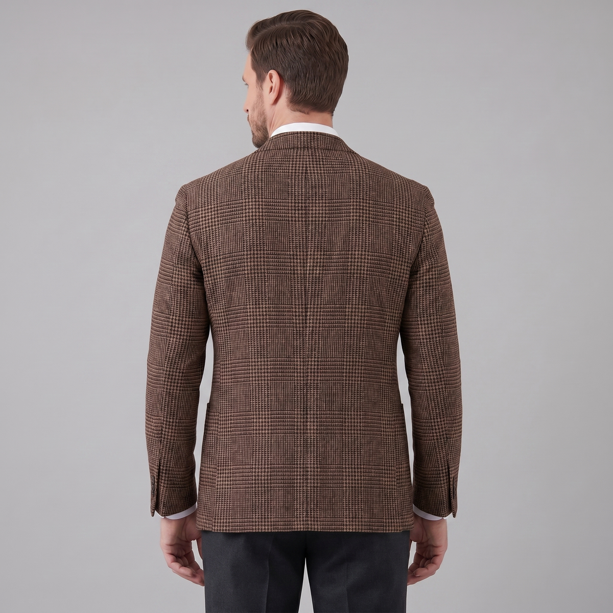 Men's Casual Check Blazer Jacket - Lightweight Sport Coat for Everyday Wear