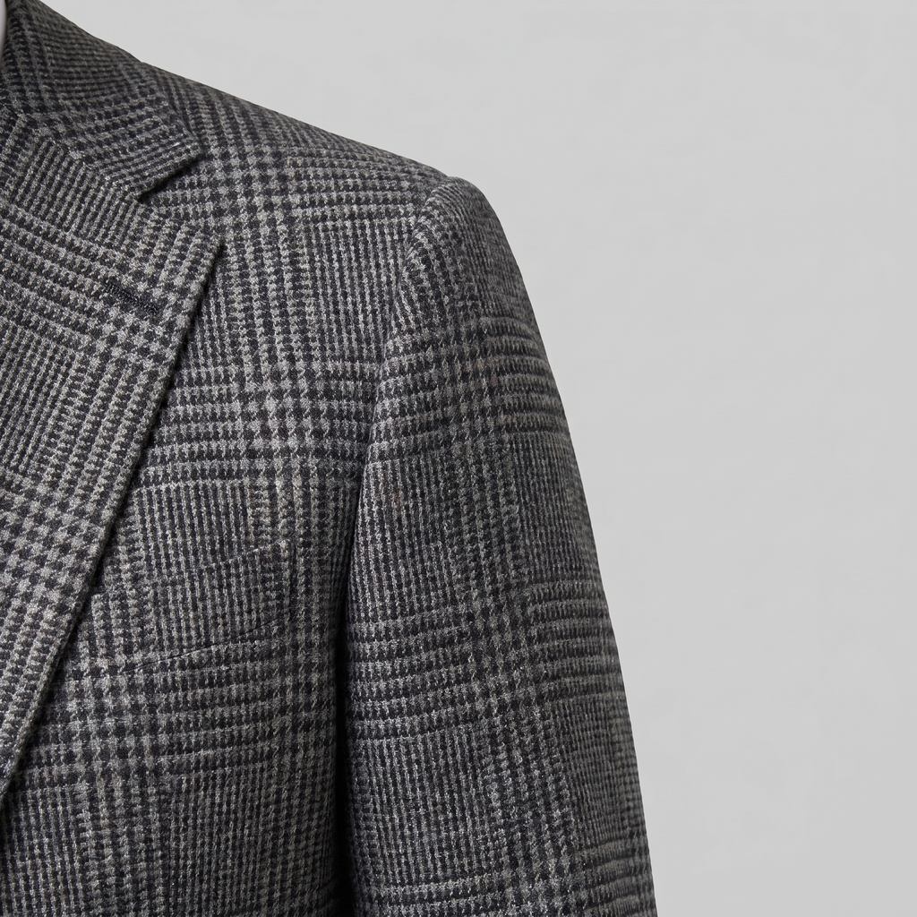 Men's Casual Check Blazer Jacket - Lightweight Sport Coat for Everyday Wear