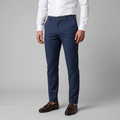 Men's Chino Trousers - Straight Leg, Cotton Blend, Casual Wear