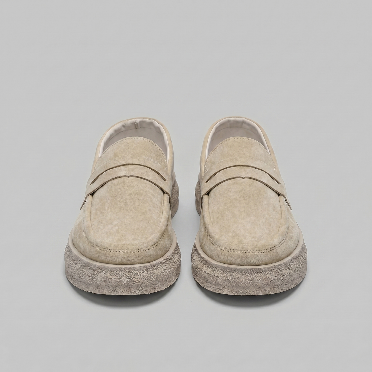 Men's Comfortable Slip-On Loafers - Casual Suede Shoes for Everyday Wear