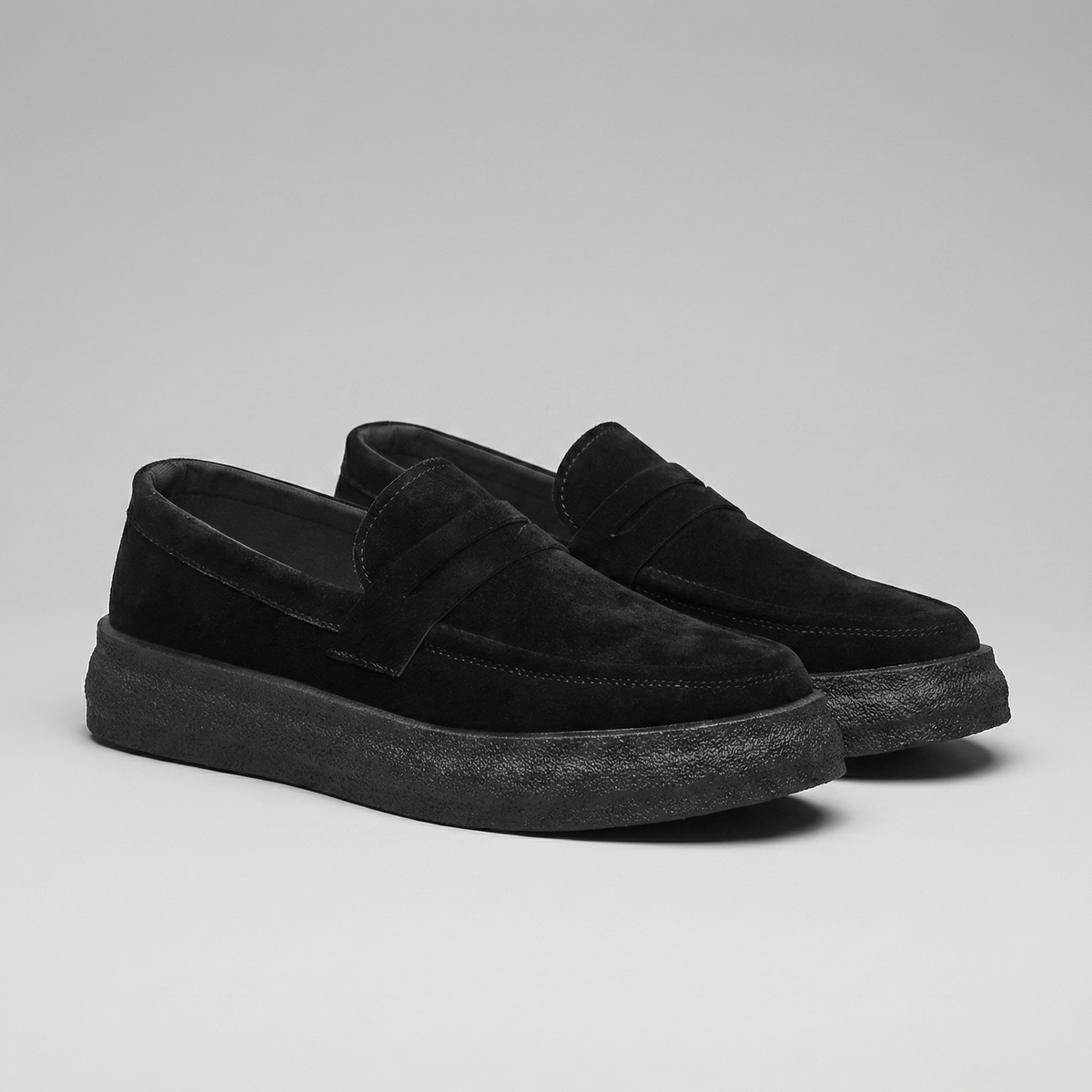 Men's Comfortable Slip-On Loafers - Casual Suede Shoes for Everyday Wear
