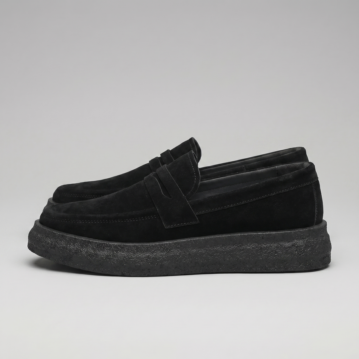 Men's Comfortable Slip-On Loafers - Casual Suede Shoes for Everyday Wear