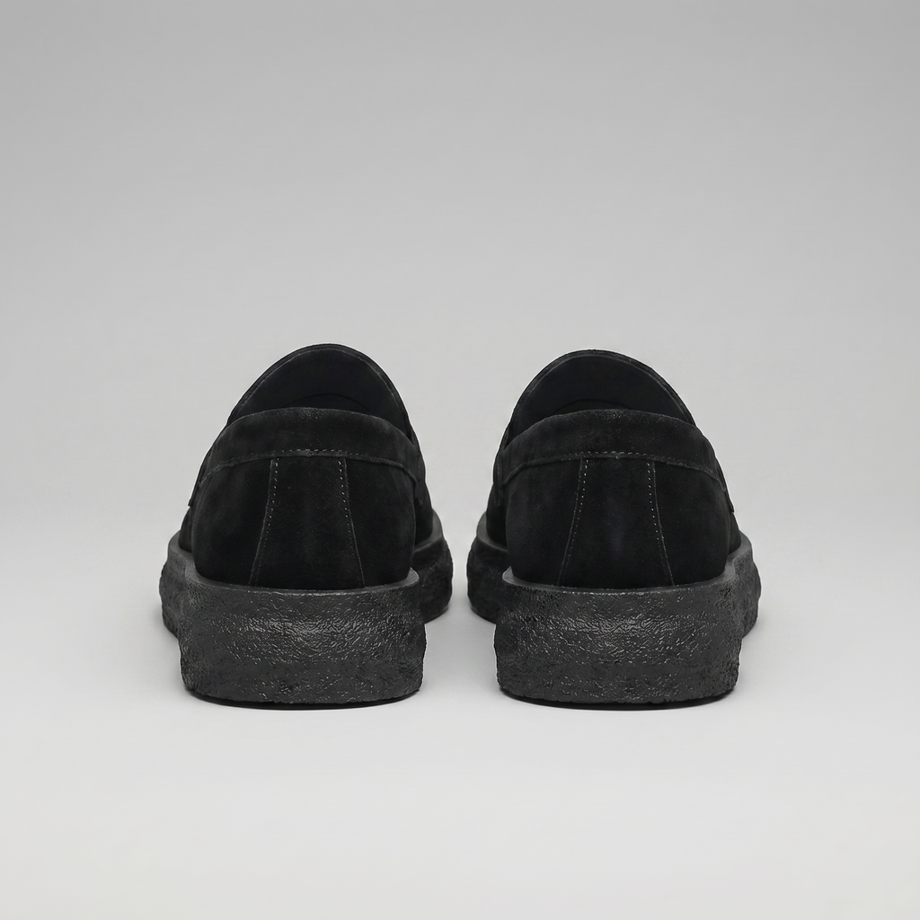 Men's Comfortable Slip-On Loafers - Casual Suede Shoes for Everyday Wear