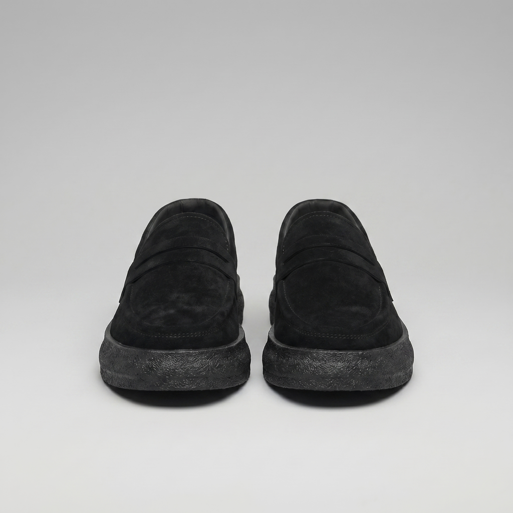 Men's Comfortable Slip-On Loafers - Casual Suede Shoes for Everyday Wear