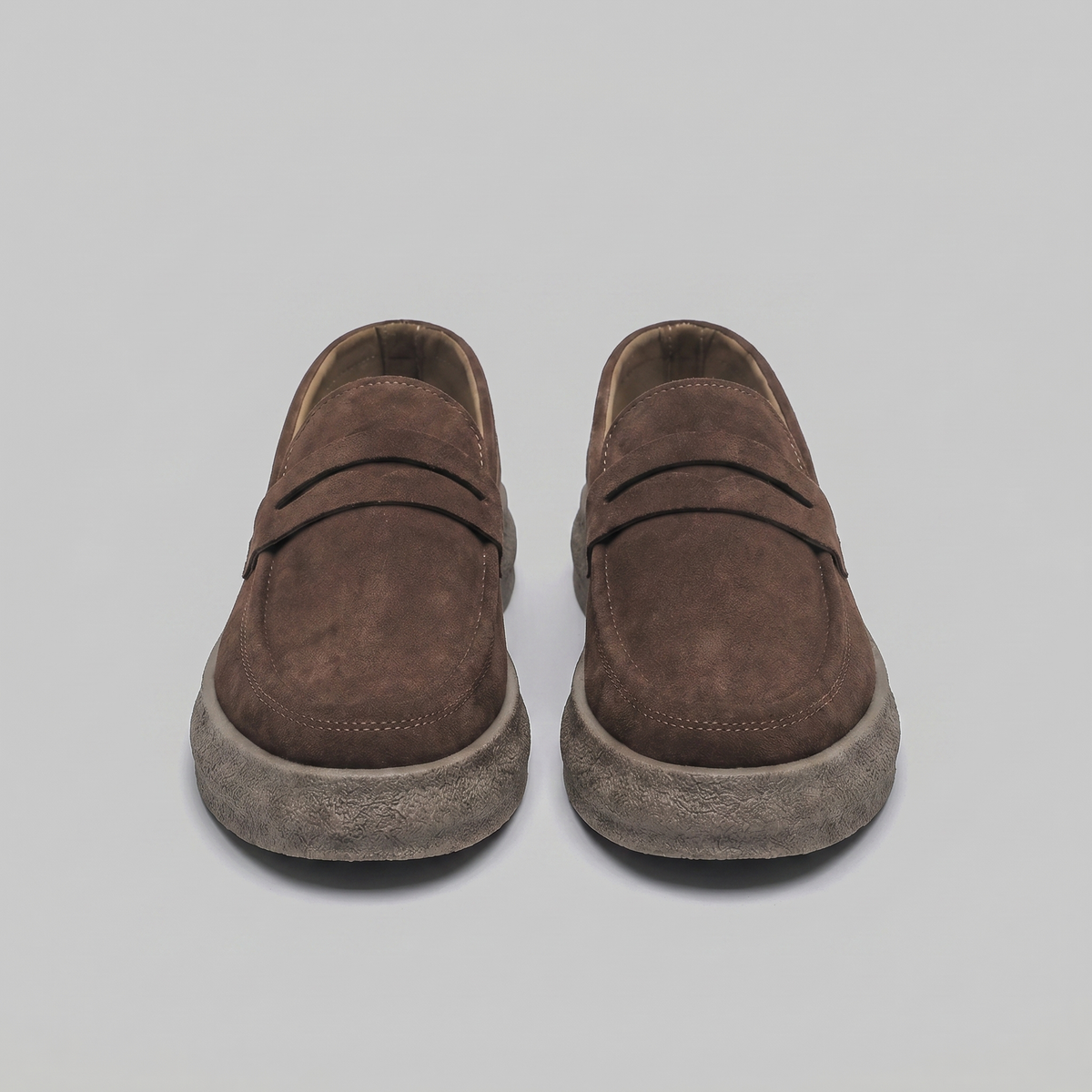 Men's Comfortable Slip-On Loafers - Casual Suede Shoes for Everyday Wear