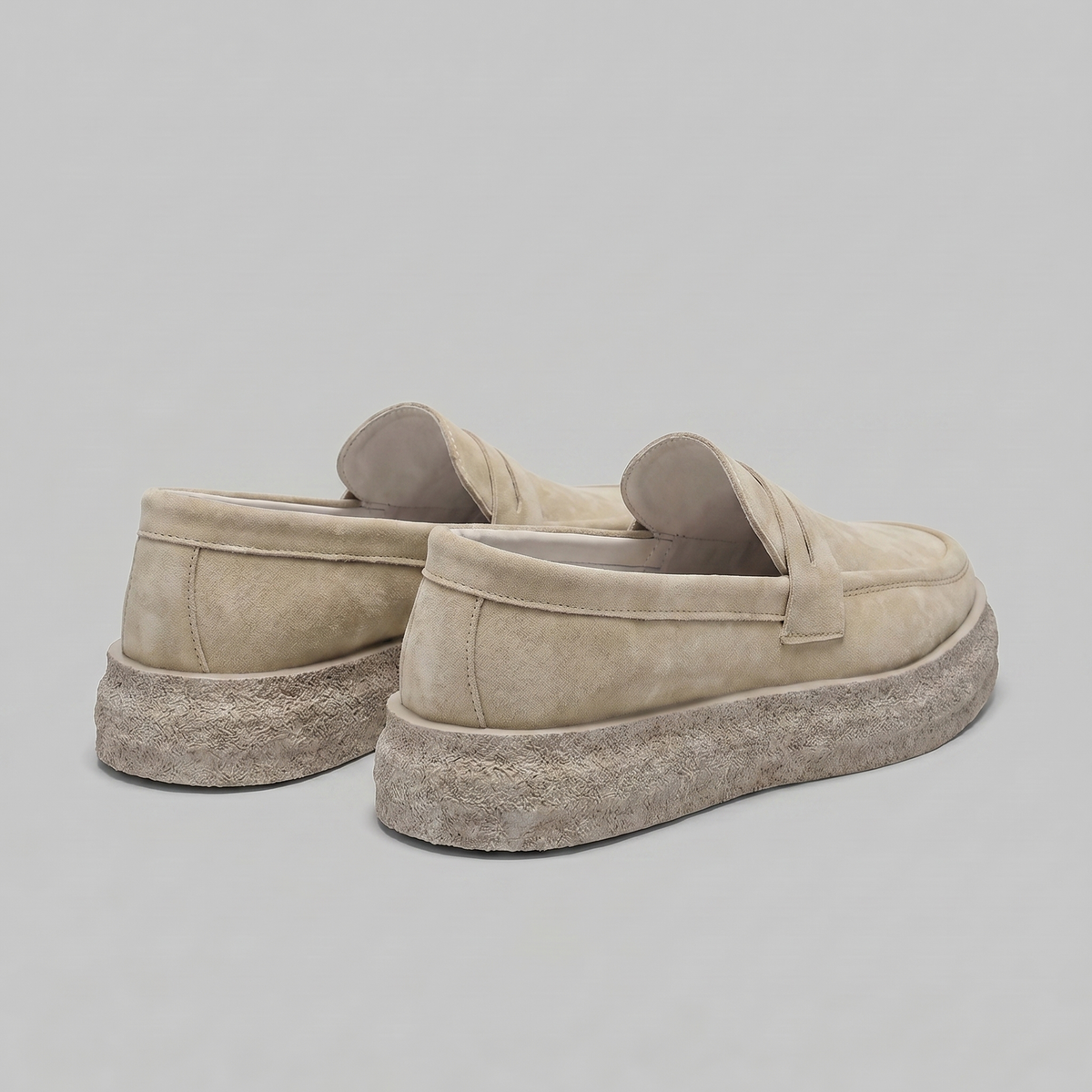 Men's Comfortable Slip-On Loafers - Casual Suede Shoes for Everyday Wear