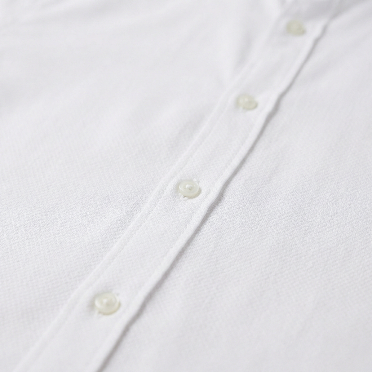 Men's Cotton Henley Collar Dress Shirt for Casual and Formal Wear