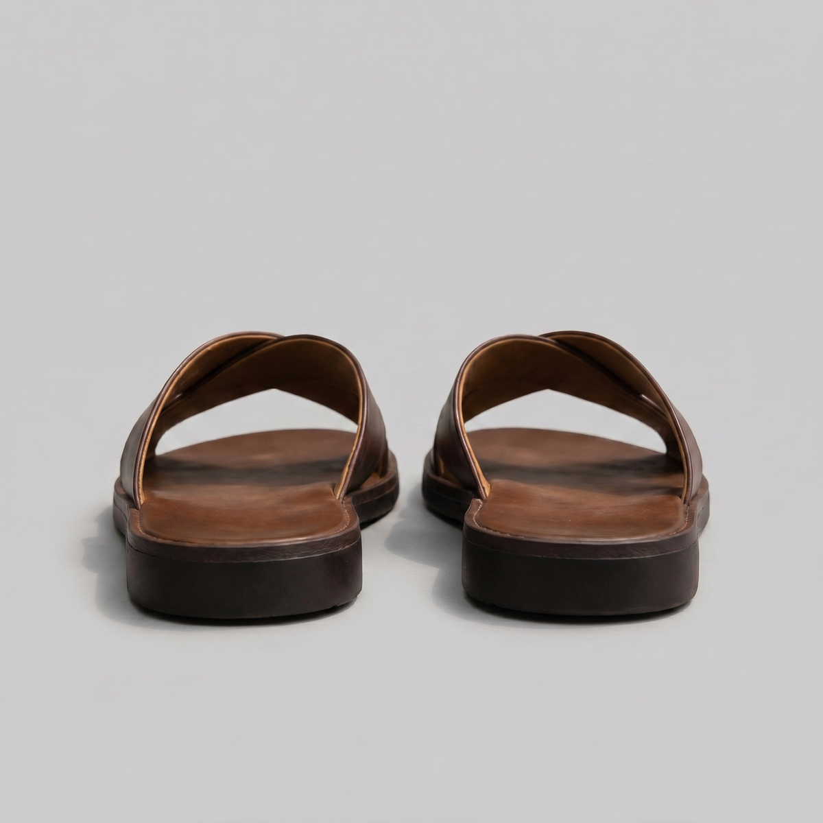 Men's Cross Strap Slide Sandals for Casual Wear - Comfortable Footwear