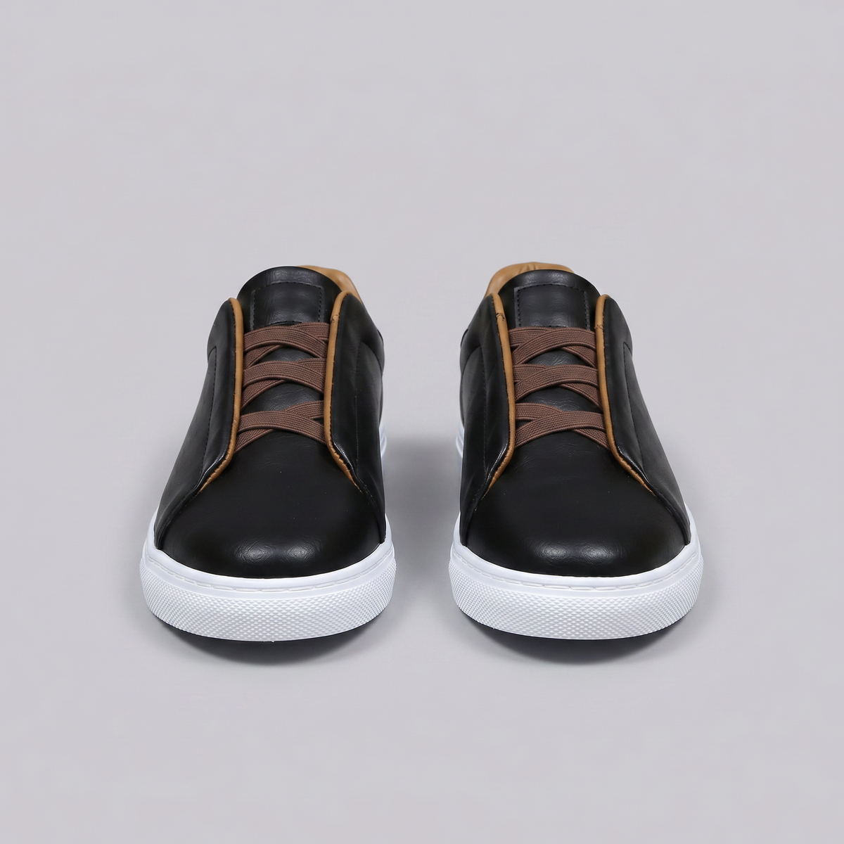 Men's Lace-Free Classic Sneakers - Casual Footwear for Everyday Wear