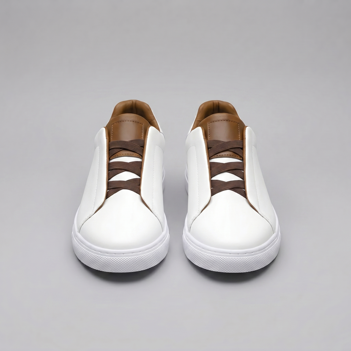 Men's Lace-Free Classic Sneakers - Casual Footwear for Everyday Wear