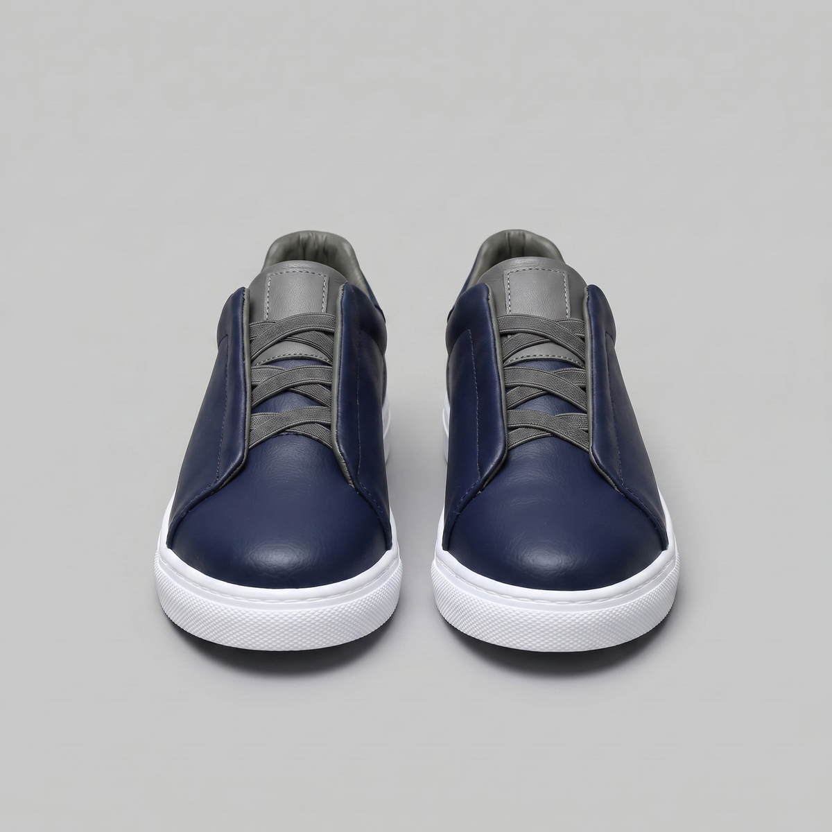 Men's Lace-Free Classic Sneakers - Casual Footwear for Everyday Wear