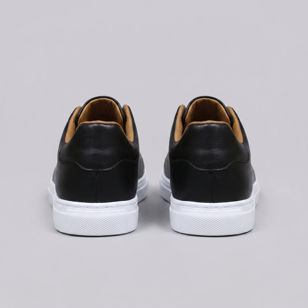 Men's Lace-Free Classic Sneakers - Casual Footwear for Everyday Wear