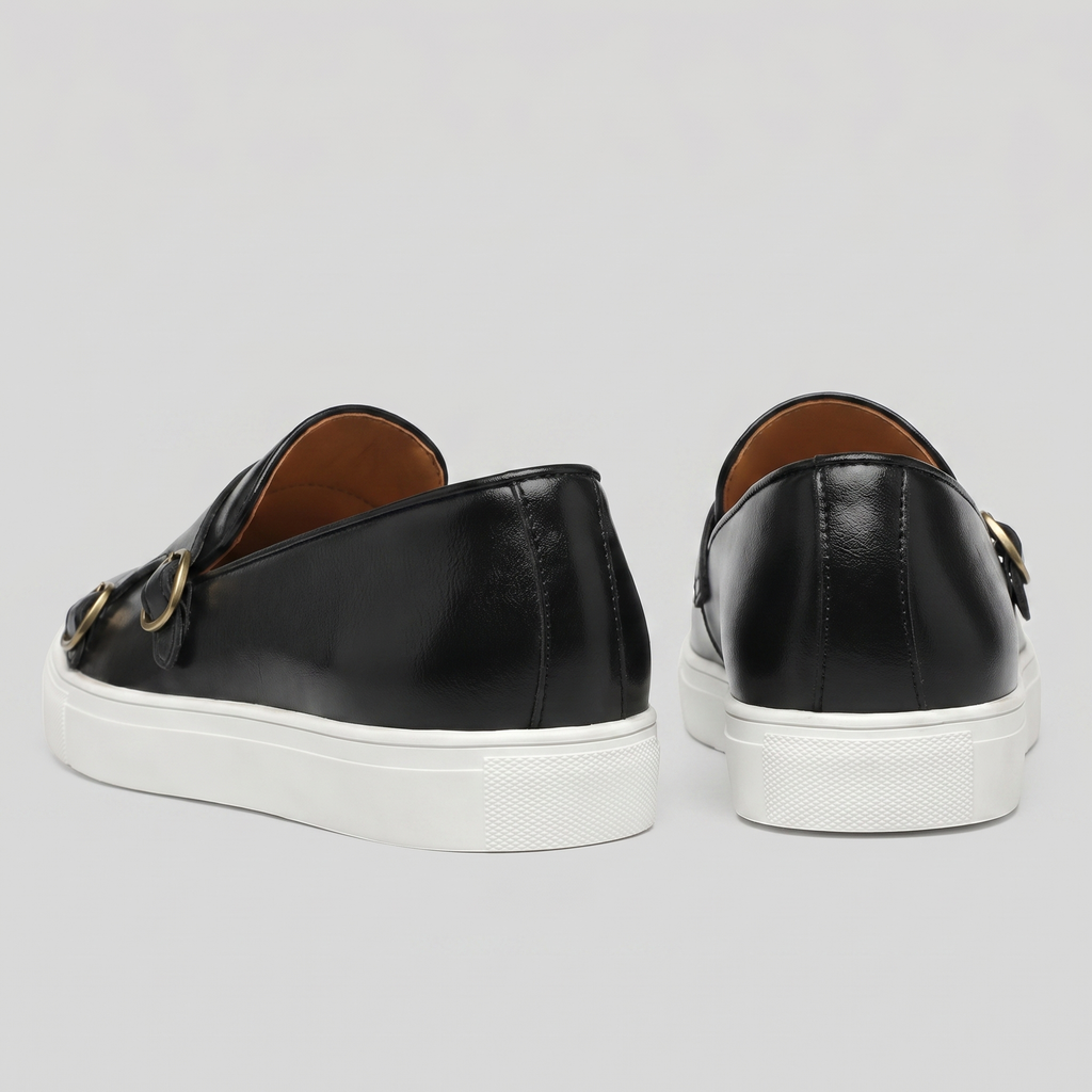 Men's Leather Loafers - Casual Slip-On Shoes for Everyday Wear