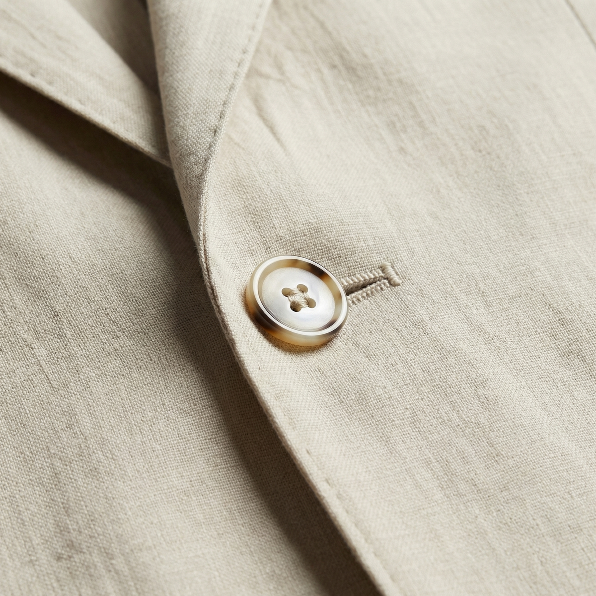 Men's Linen Blazer Jacket - Casual Style for Everyday Wear