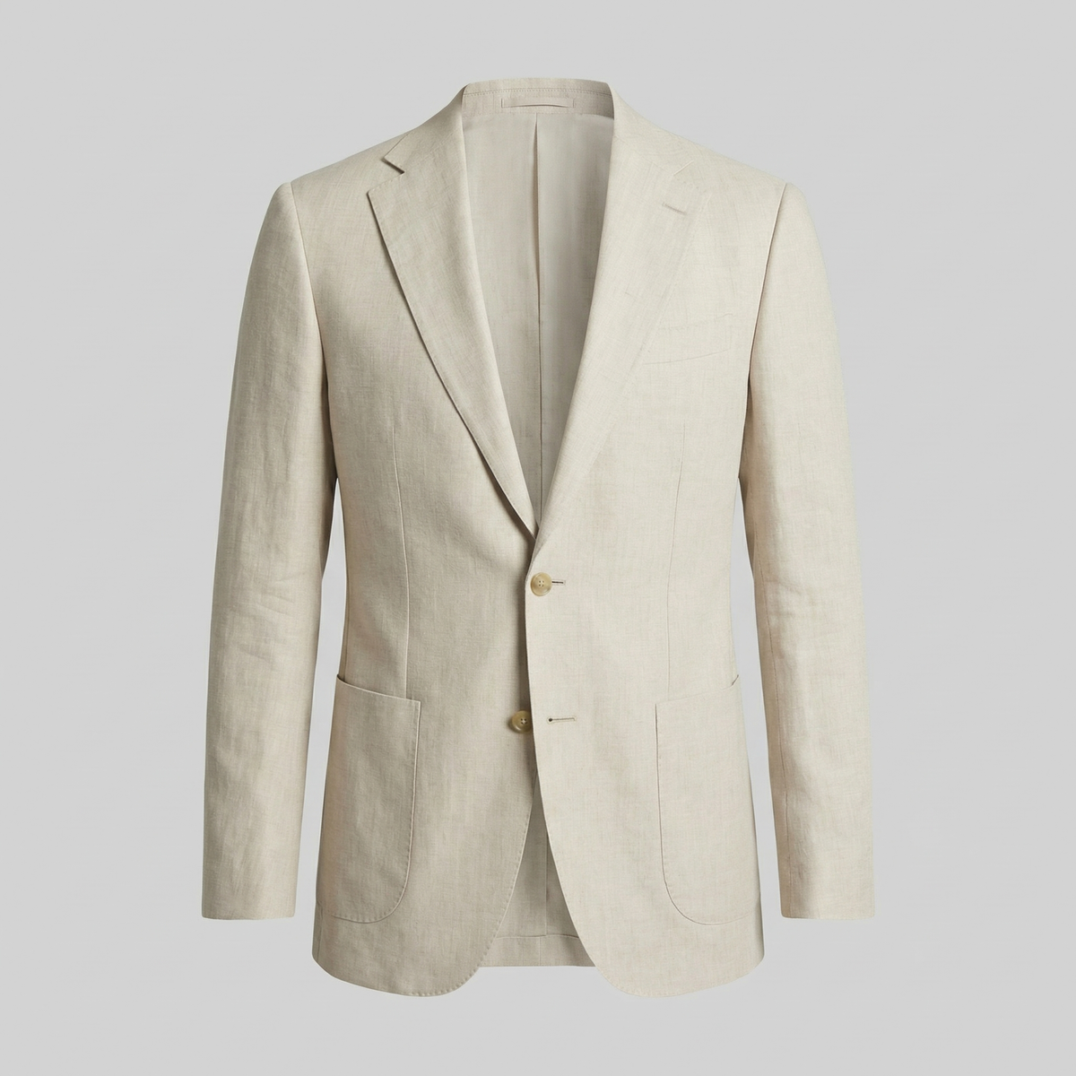 Men's Linen Blazer Jacket - Casual Style for Everyday Wear