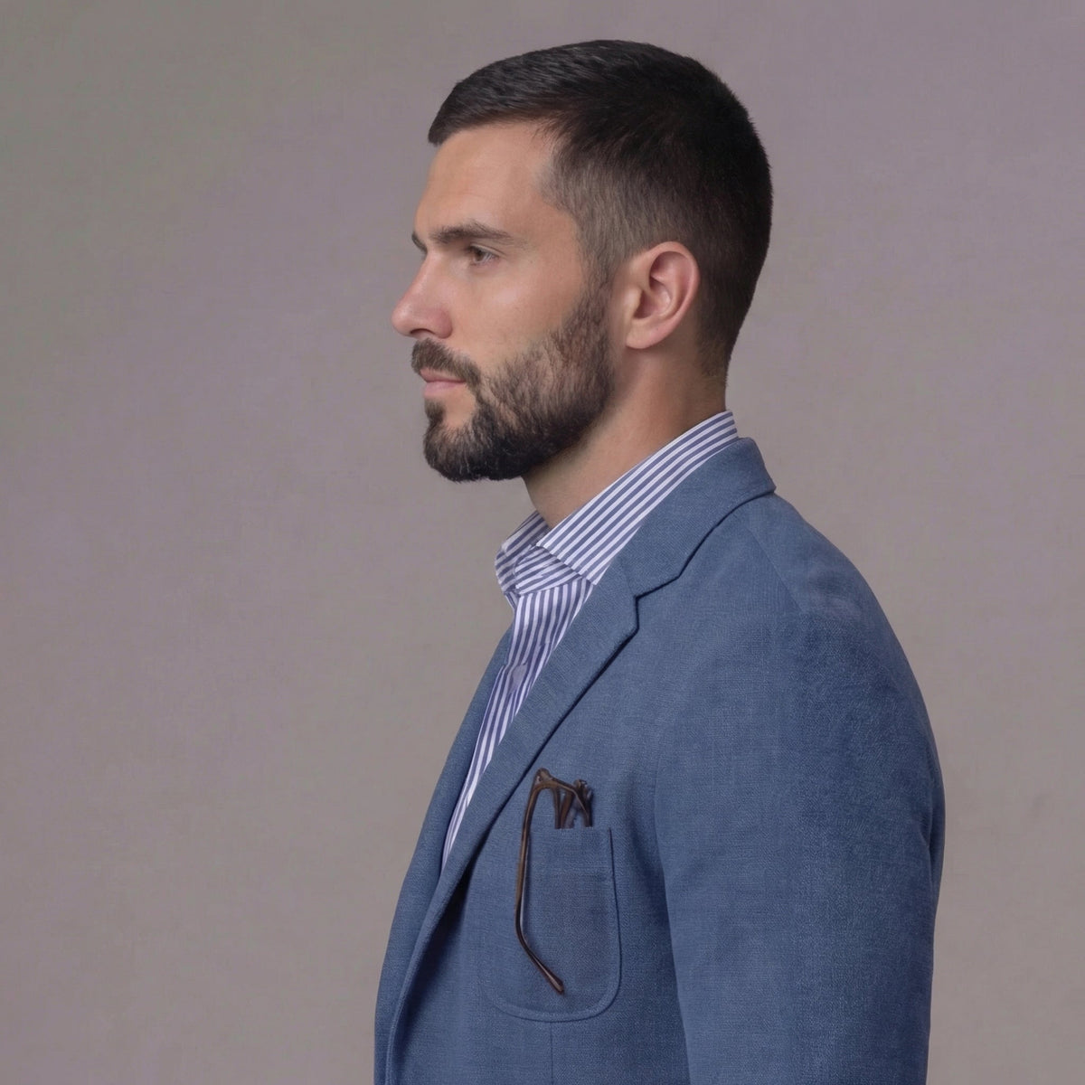 Men's Linen Blazer Jacket - Casual Style for Everyday Wear