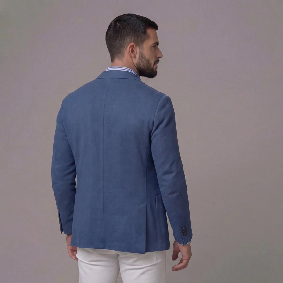 Men's Linen Blazer Jacket - Casual Style for Everyday Wear