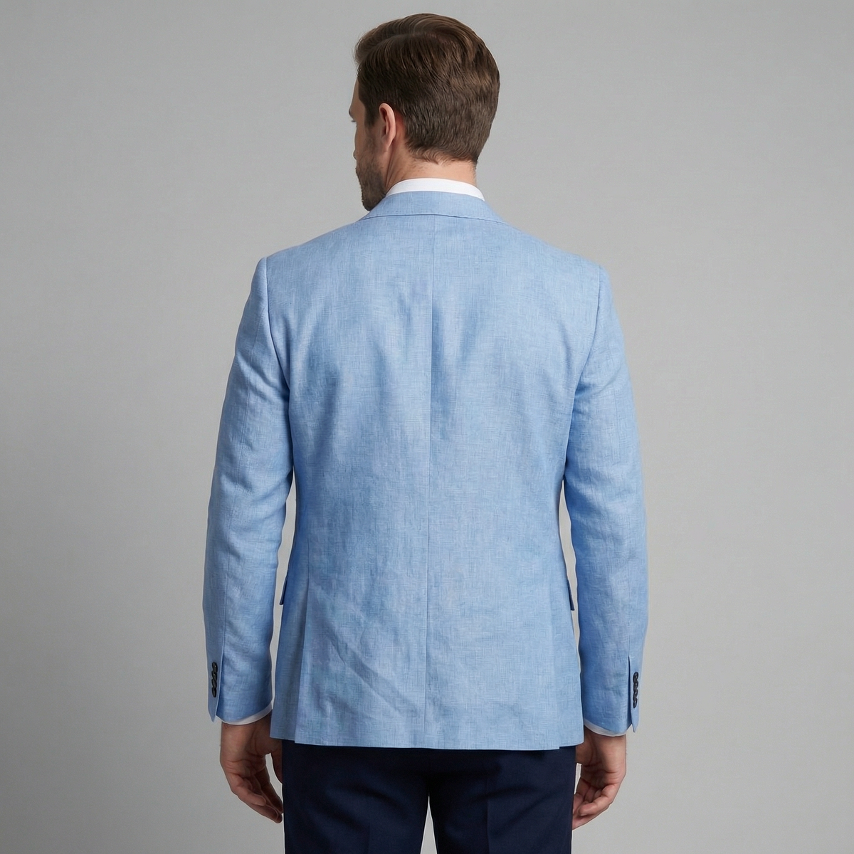 Men's Linen Blazer Jacket - Casual Style for Everyday Wear