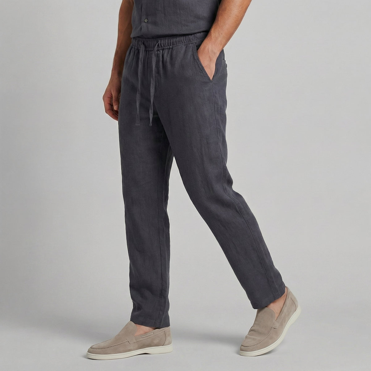 Men's Linen Casual Trousers for Comfortable Everyday Wear