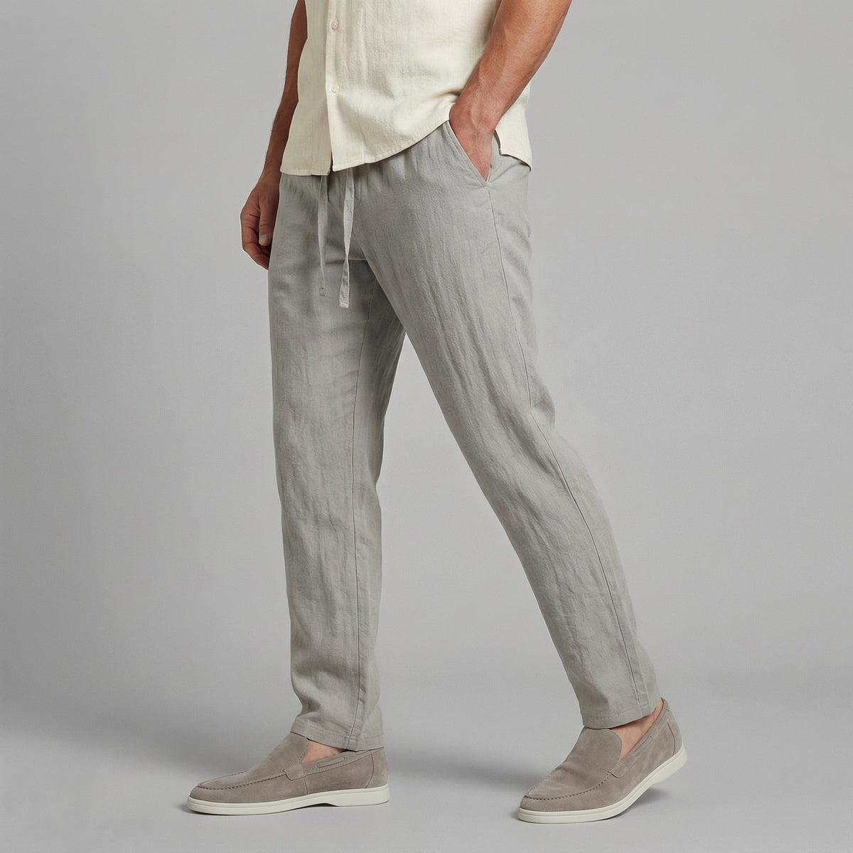 Men's Linen Casual Trousers for Comfortable Everyday Wear