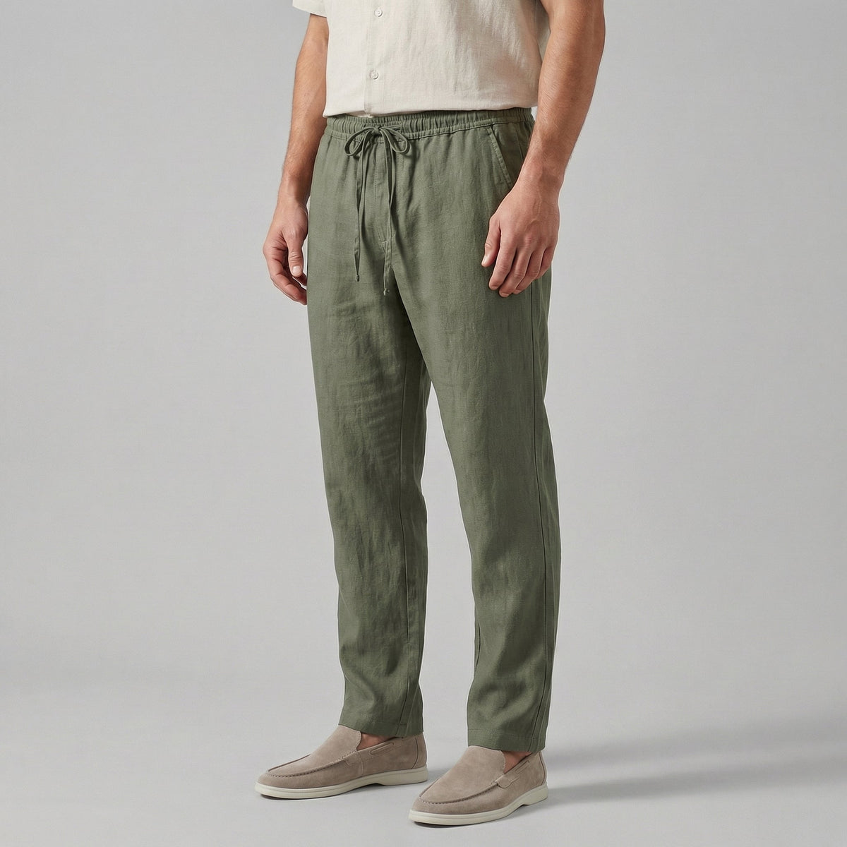 Men's Linen Casual Trousers for Comfortable Everyday Wear
