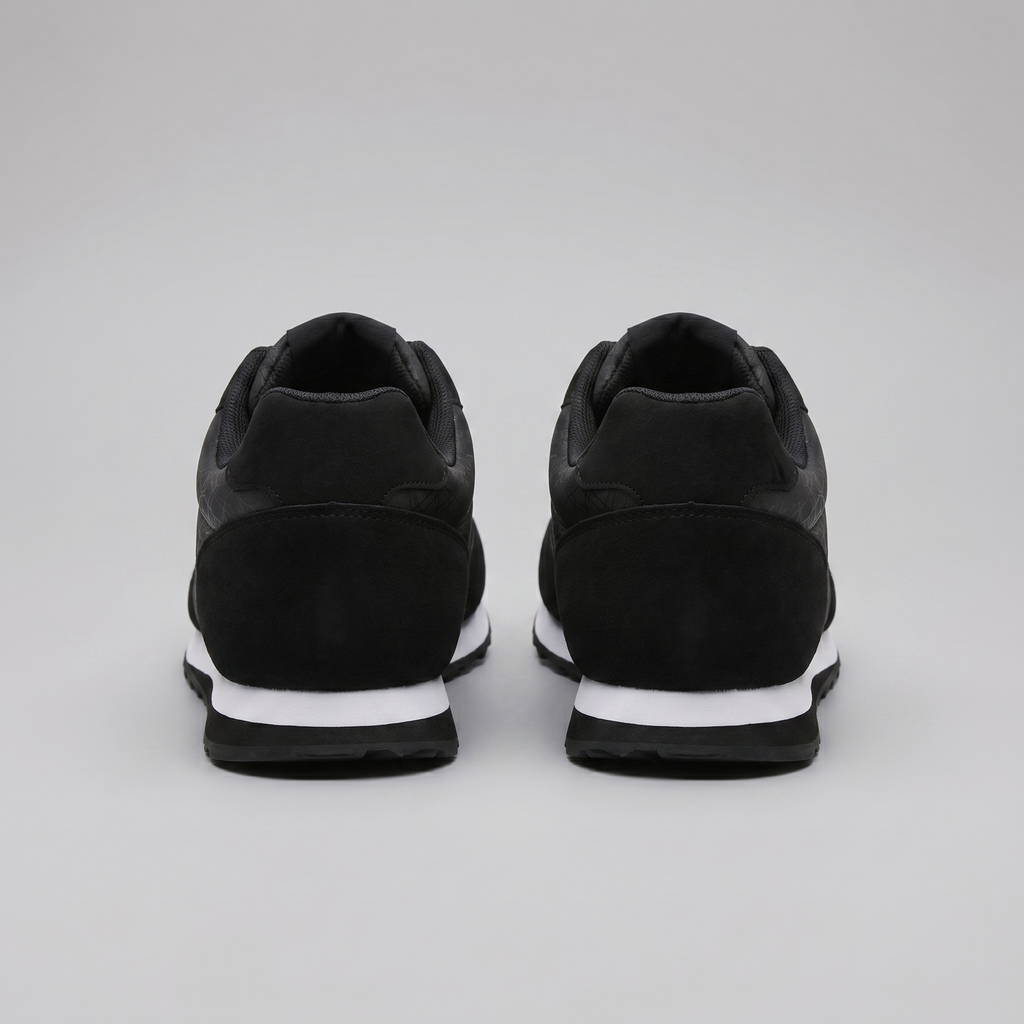 Men's Low-Top Sneakers with Patterned Design for Casual Wear