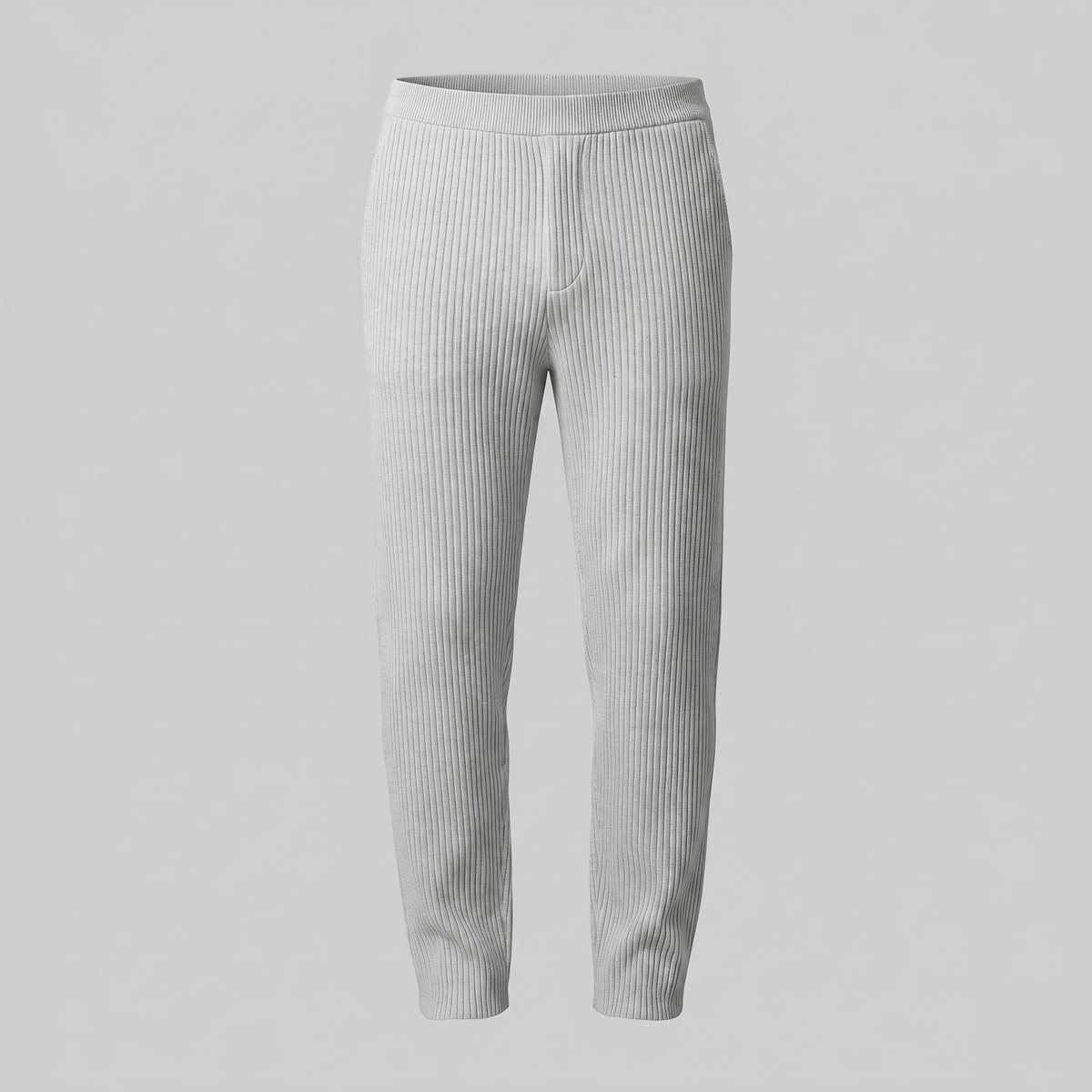 Men's Ribbed Cotton Trousers for Casual Everyday Wear